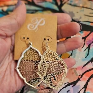 Plunder Silver Filigree Earrings